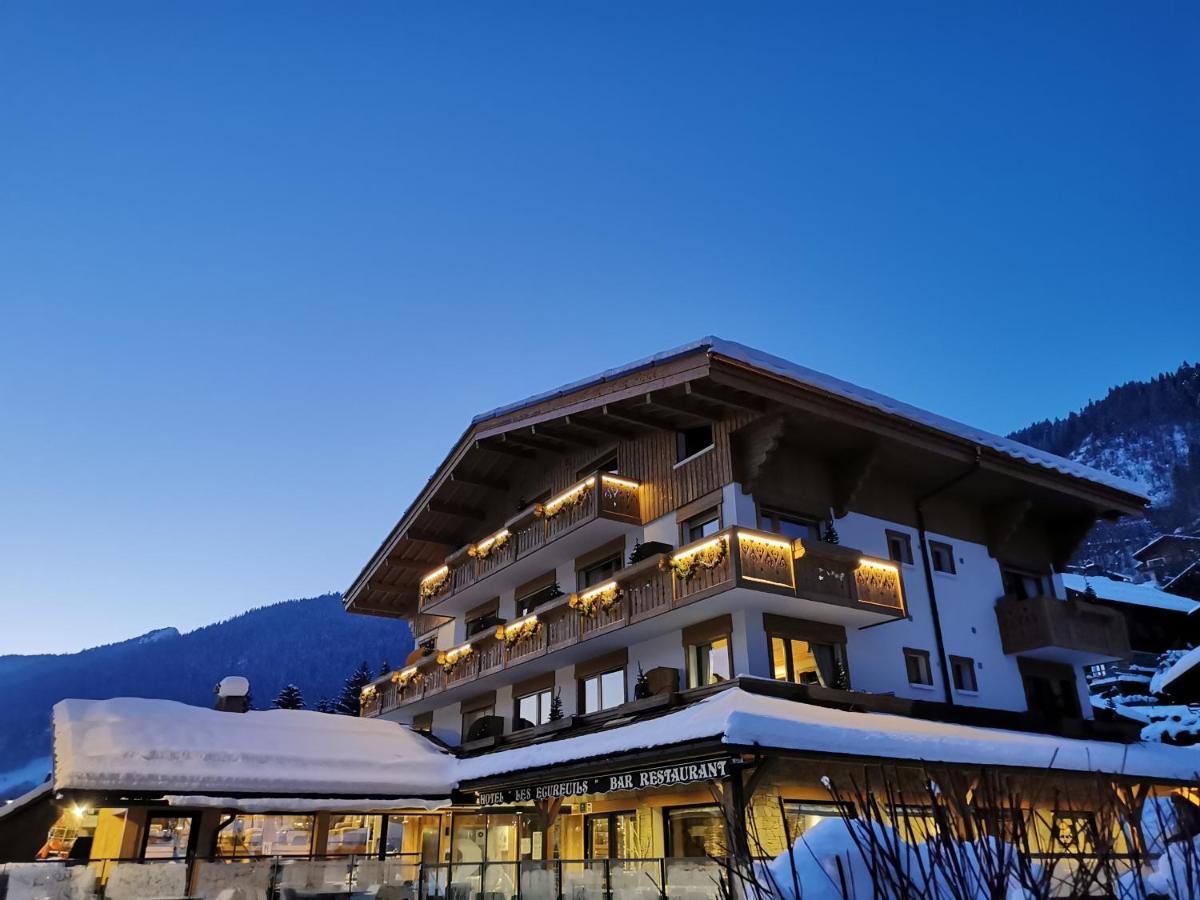 Hotel-Chalet Les Ecureuils Restaurant, Piscine, Garage Le Grand-Bornand Exterior foto